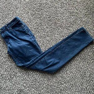 Prana Dark Wash Skinny Jeans, Business Casual Jeans, Women's 10 Denim Jeans